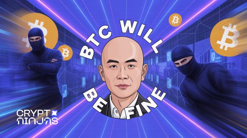 “BTC Will Be Fine”: CZ Breaks Silence with Calm Message as Crypto Weathers 2025 Volatility