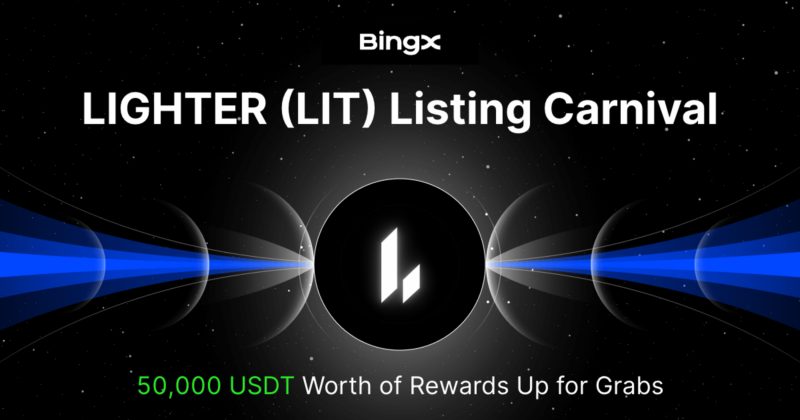 BingX to list Lighter (LIT), a high-growth decentralized derivatives protocol