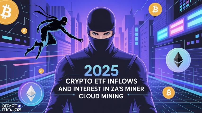 2025 Crypto ETF Inflows and Interest in ZA’s Miner Cloud Mining