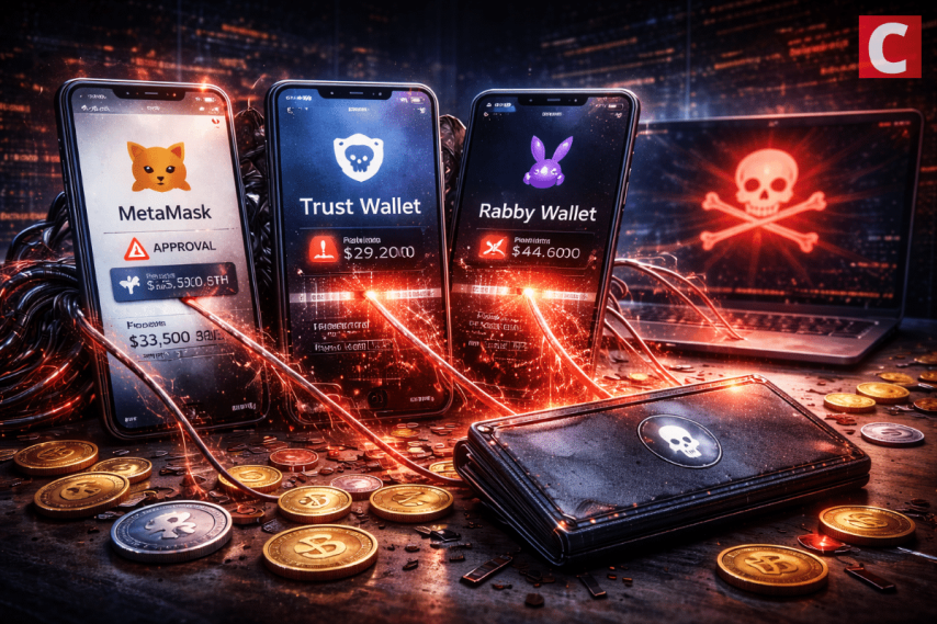 EVM-Compatible Wallets Drained, $107K Lost in Crypto Attack