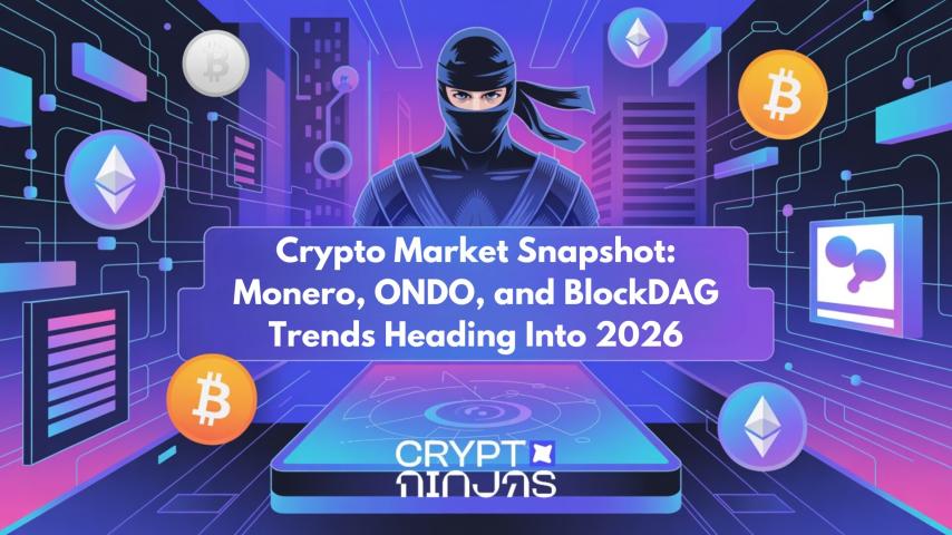 Crypto Market Snapshot: Monero, ONDO, and BlockDAG Trends Heading Into 2026