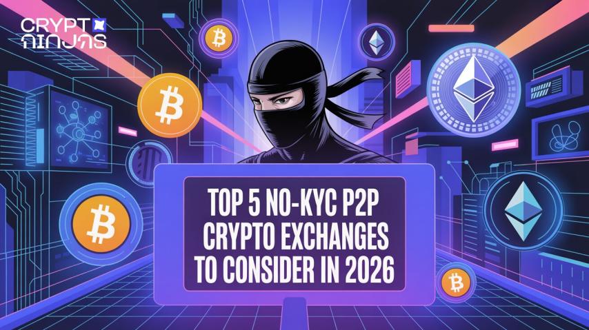 Top 5 No-KYC P2P Crypto Exchanges to Consider in 2026