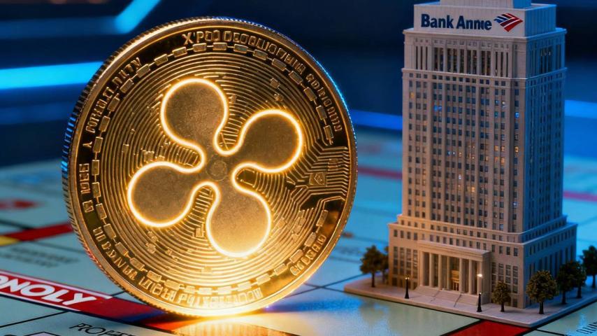 XRP ปี 2026 เดือด! Bank of America หนุน ราคาเด้ง 12%