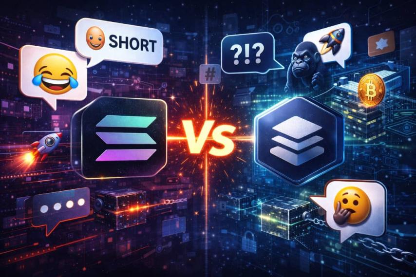 Solana And Starknet Clash On X As Meme War Escalates Into Infrastructure Debate - NullTX