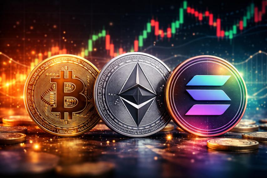 Bitcoin and Ethereum Bleed as ETF Money Exits, Solana Holds Ground