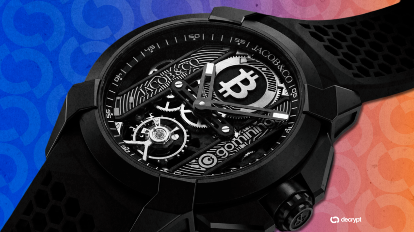 Luxury $40K Jacob & Co. Bitcoin Watch Comes With BTC Mining Share