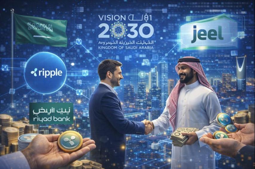 Ripple Partners Riyad Bank for Saudi Arabia’s Vision 2030