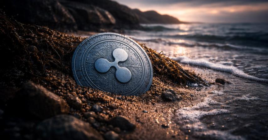 Traders panic sell XRP even though a rare 