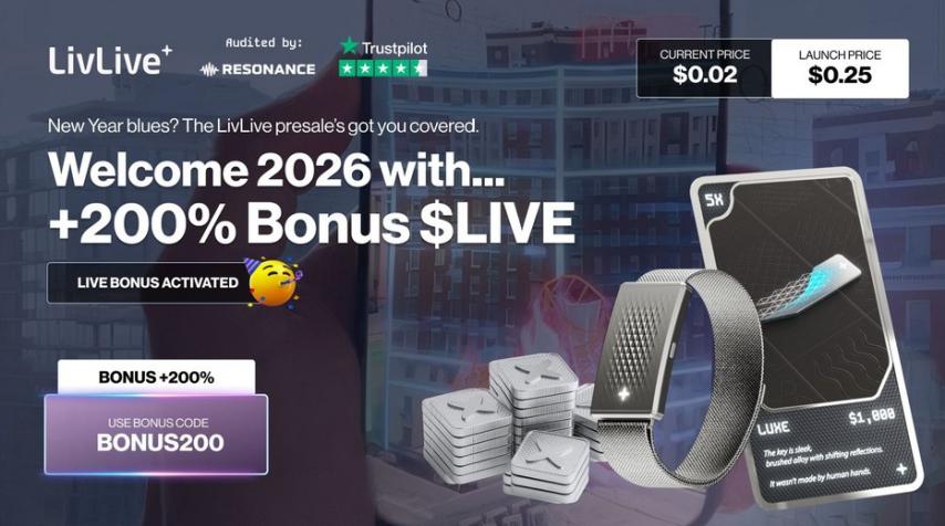 Best Crypto to Buy Now: LivLive 200% Presale Bonus Rewards Real-World Actions, Ethereum ETF Buying and Solana $1.3B Flows