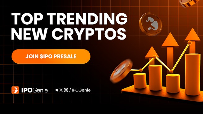Top New Crypto Presale: IPO Genie ($IPO) Edges DeepSnitch AI with Massive Welcome Bonus Edge