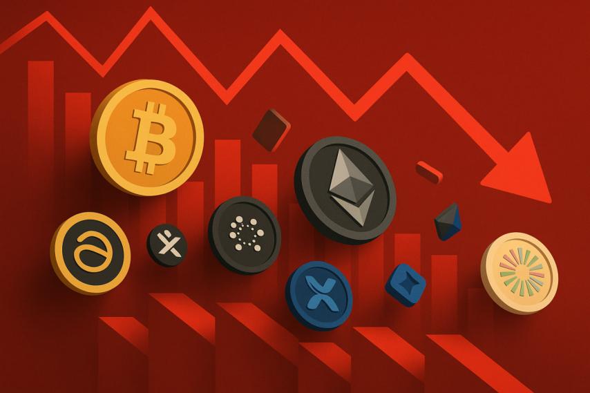 Ethereum, Solana and XRP Crash as Gold and Silver Surge Amid Market Fear