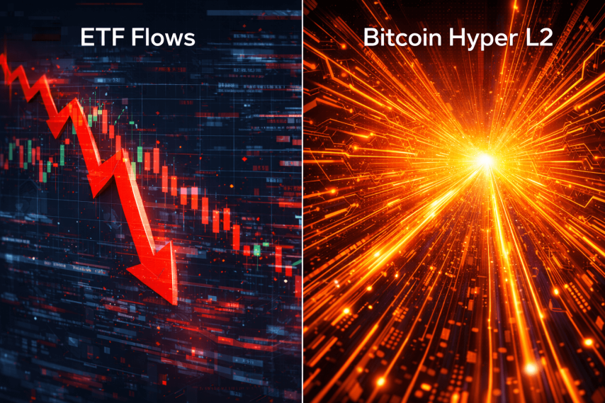 Bitcoin ETF Assets Crash Below $100B as $HYPER Presale Soars