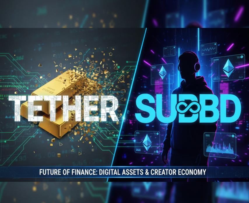 Tether's Tokenized Gold Strategy Creating New Opportunities: $SUBBD Takes on Creator Economy