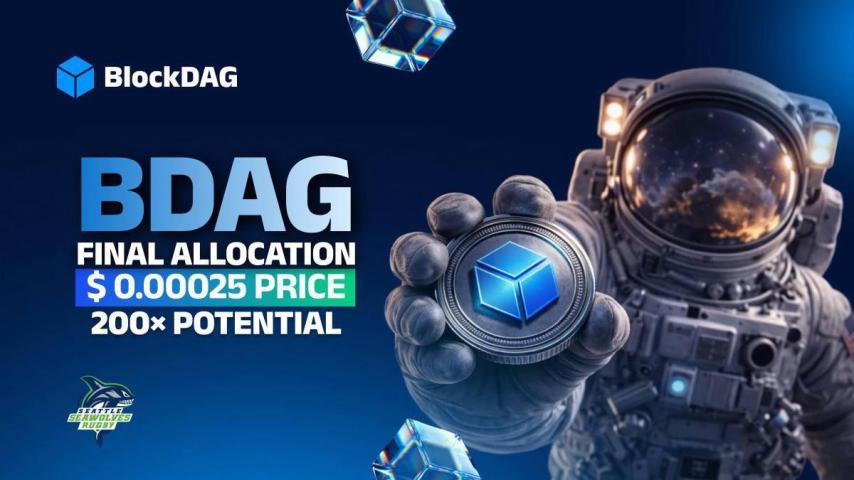 BlockDAG Emerges as Best Crypto to Buy Now With $0.00025 Deal While Aave Slides to $105 and Dogecoin to $0.09