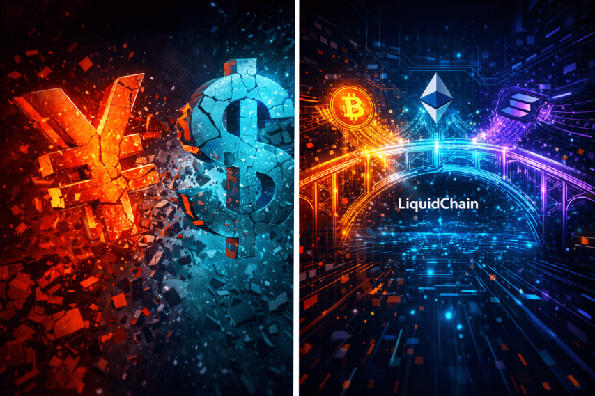 China Accelerates De-Dollarization Push as LiquidChain’s Presale Momentum Builds