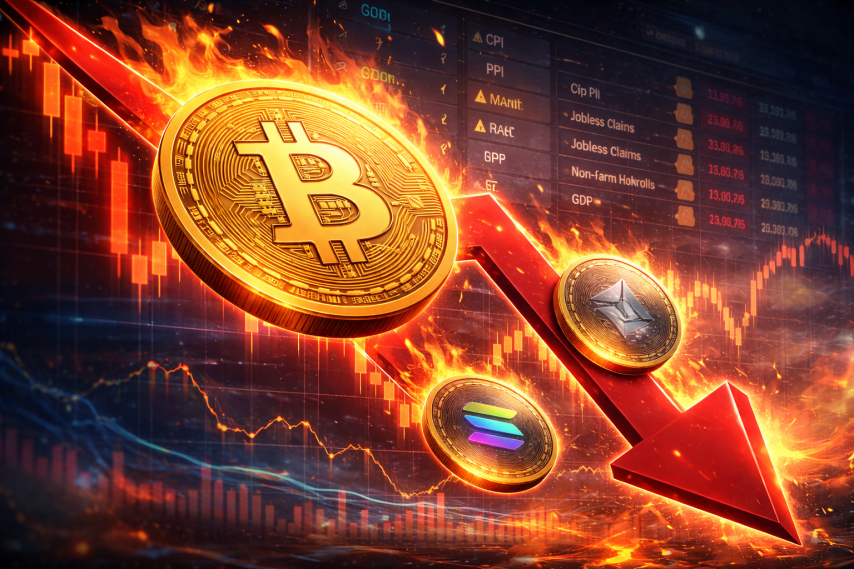 US Economic Calendar in Focus as Bitcoin Loses Recent Gains