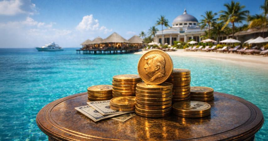 Trump's crypto firm made $1.2 billion in 16 months because it found a way to sell resort debt as tokens