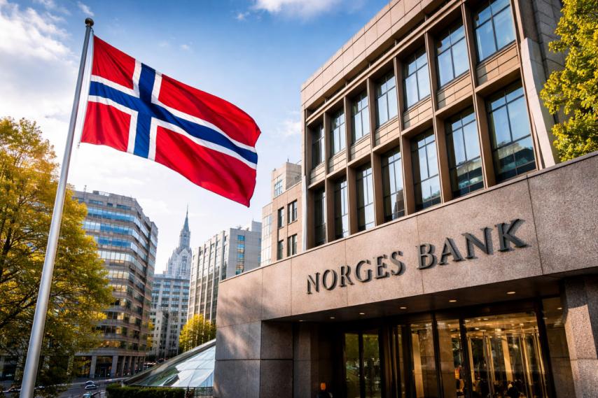 Norway’s Central Bank Signals Slower Path to Easing as Inflation Rebounds