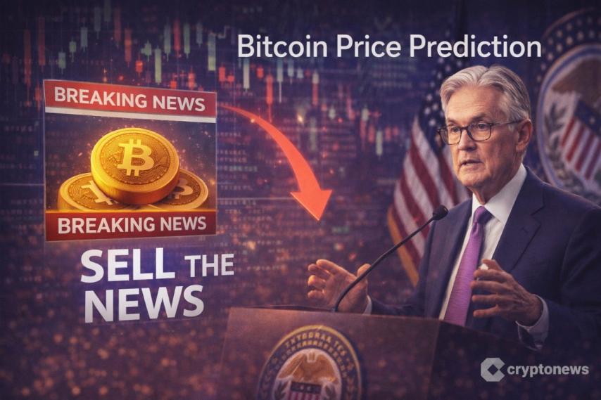 Bitcoin Price Prediction: Analyst Warns Bitcoin Could Repeat the Sell the News Trap — Will Powell Break the Pattern This Time?
