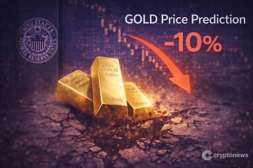 Gold Price Prediction: Fed Slashes Rate Cut Outlook and Sends Gold Crashing 10% From $5,000 — Where Is the Floor?