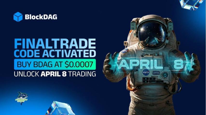 BlockDAG Activates $0.0007 Entry Window with FINALTRADE Code! Pippin Price Crashes 49% & Shiba Inu Eyes 50% Rally