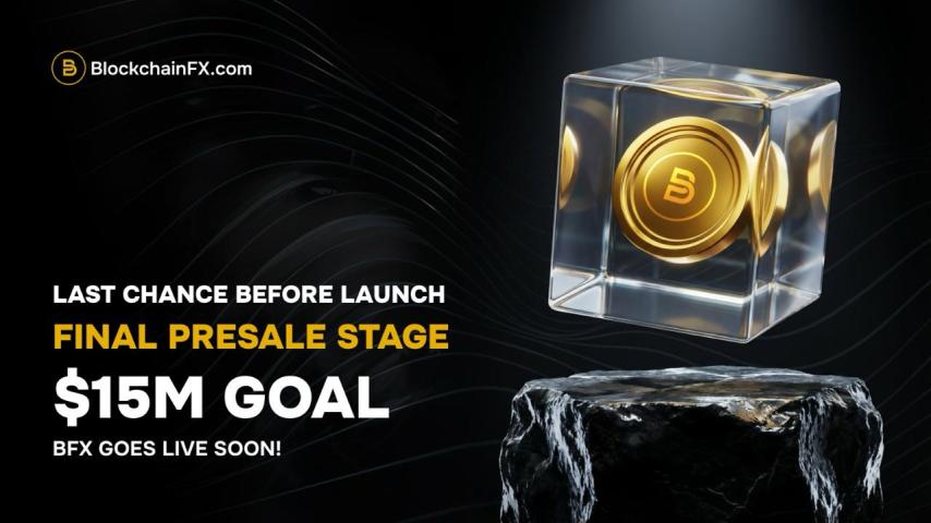 Is BlockchainFX ($BFX) the Next Crypto with Potential in 2026? Presale Nears Its $15M Launch Trigger