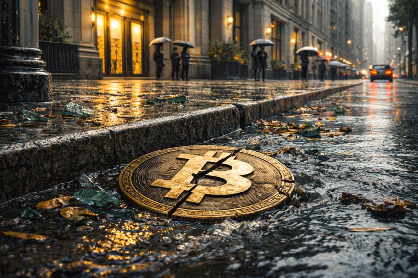 The next Bitcoin shock could be where Wall Street finally loses faith and starts selling