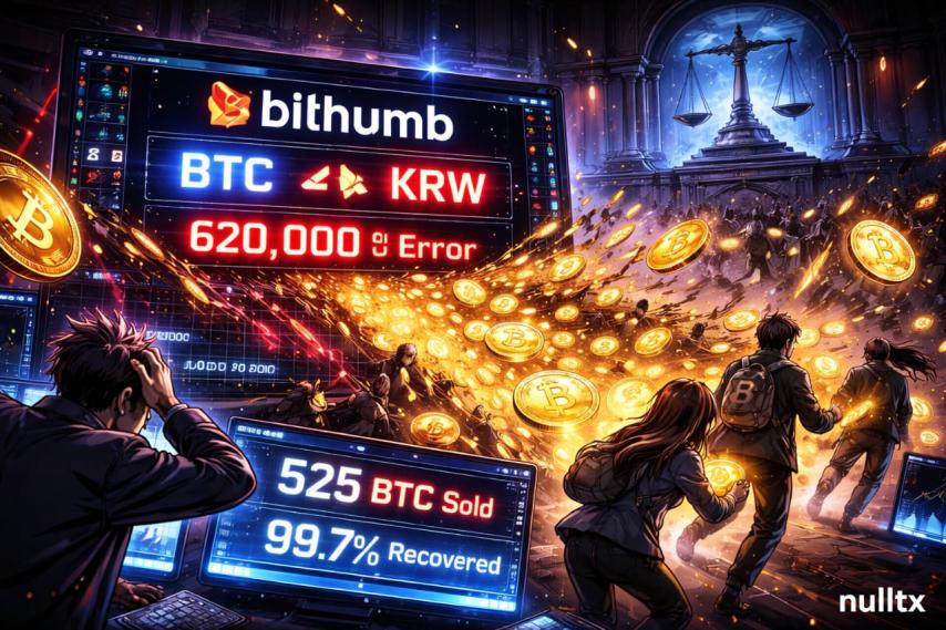 Bithumb’s $43B “Fat-Finger” Mistake Moves Forward In Court As Exchange Seeks BTC Returned By Users - NullTX