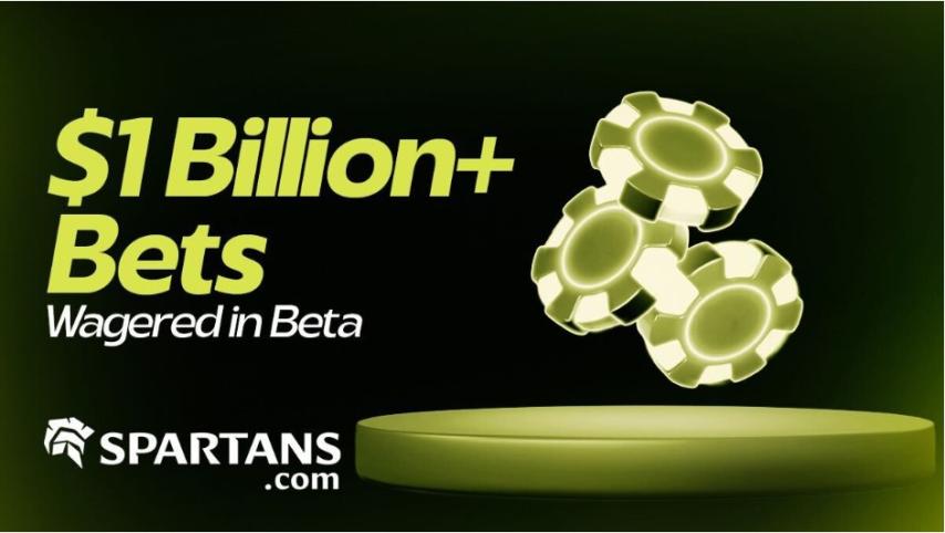 Spartans Posts $1 Billion in Wagers in Beta - Rainbet and DraftKings are in For their Toughest Battle