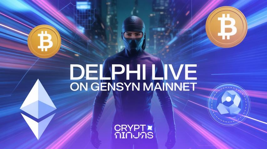 Gensyn Mainnet Goes Live as Delphi AI Markets Launch with Onchain Settlement Model