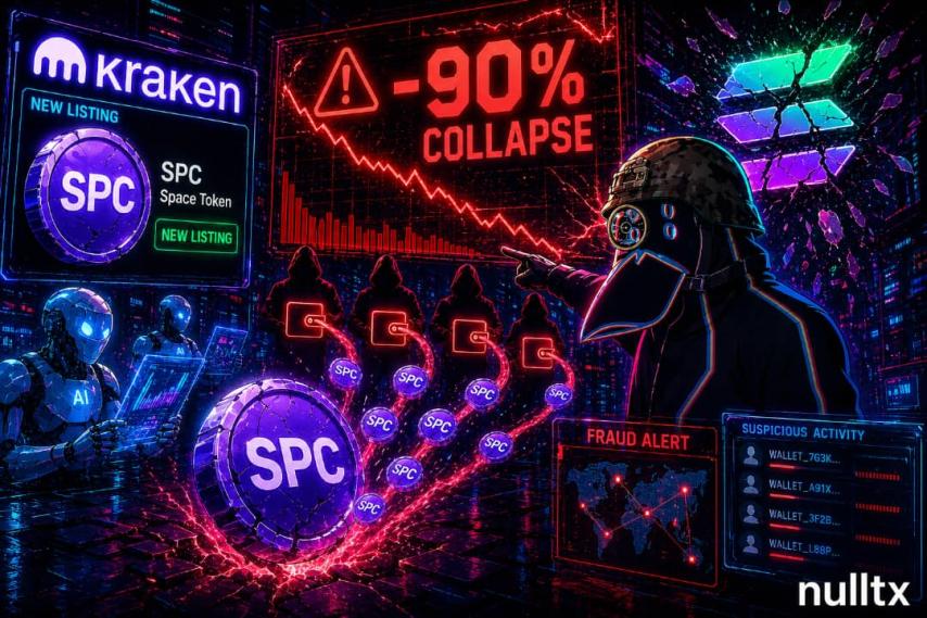 ZachXBT Questions Kraken Listings as Collapse and Fraud Allegations Against SPC Token Rock Solana Ecosystem