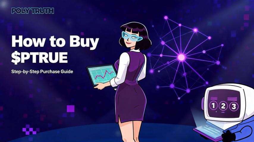How to Buy Poly Truth ($PTRUE): The AI Prediction Market Tool Explained