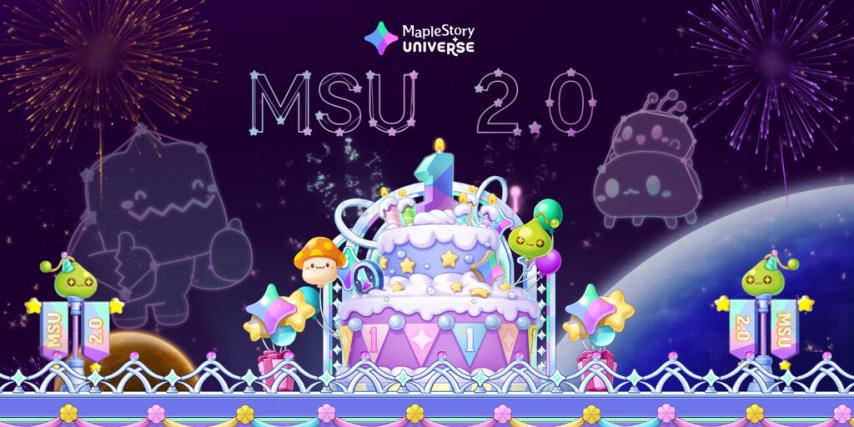 MapleStory Universe Marks One Year of Live Ops, Surpasses 150M On-chain Transactions, Entering MSU 2.0 Phase